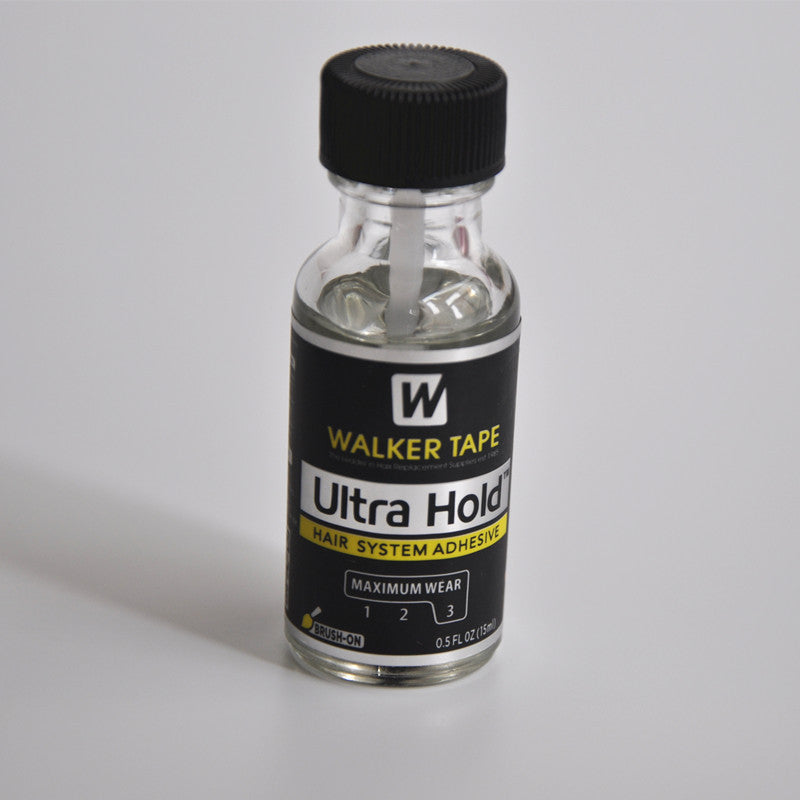 Wig tape glue for beauty hairpieces.