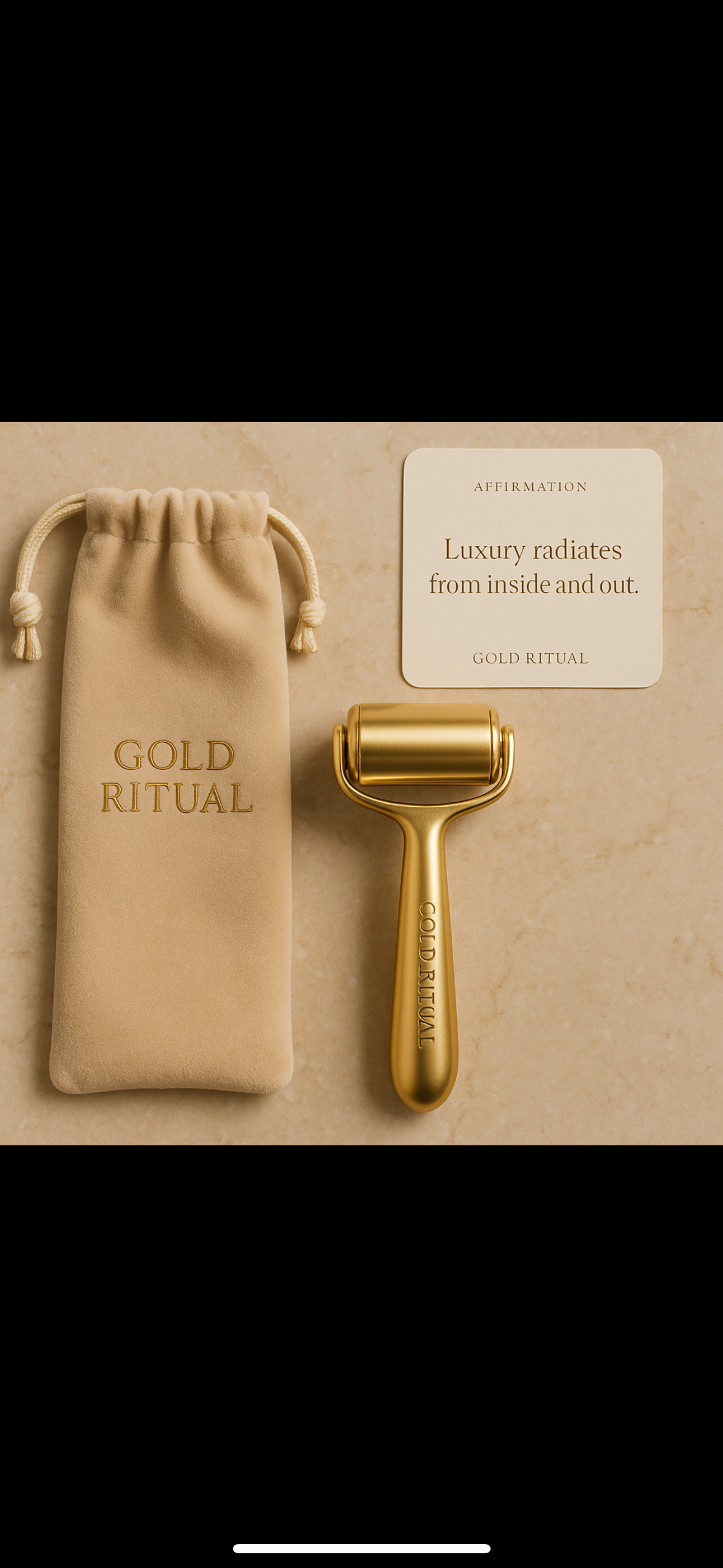 Gold Ritual Ice Face Roller