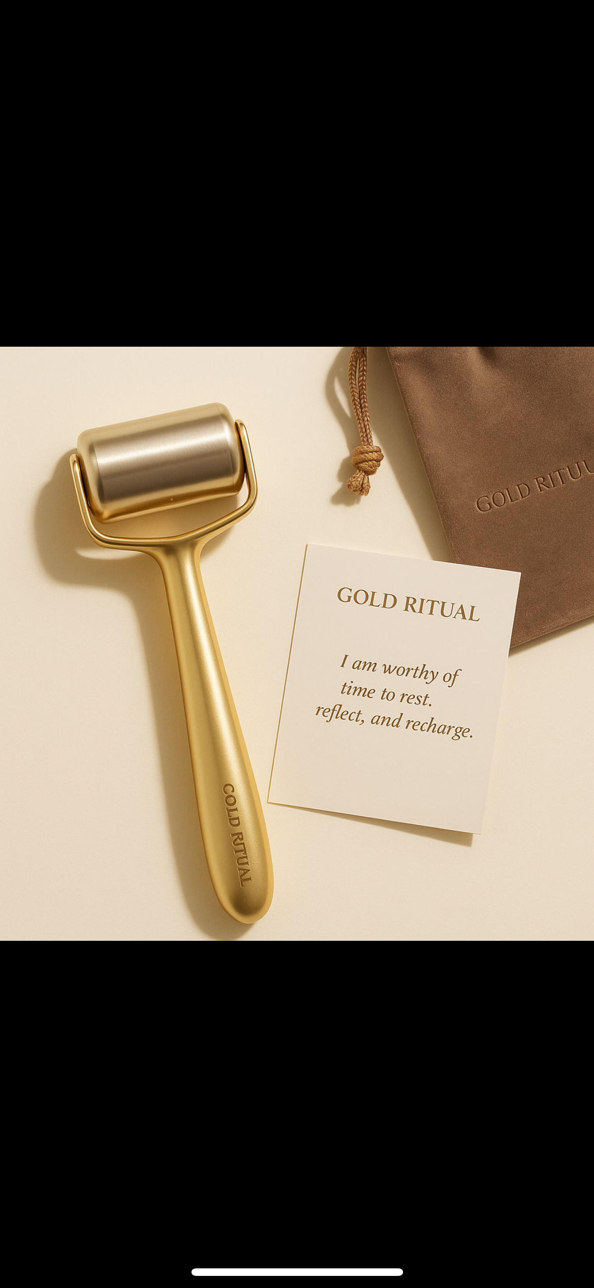 Gold Ritual Ice Face Roller