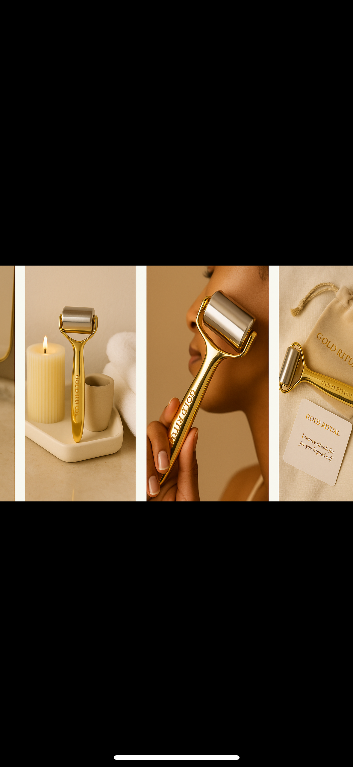 Gold Ritual Ice Face Roller