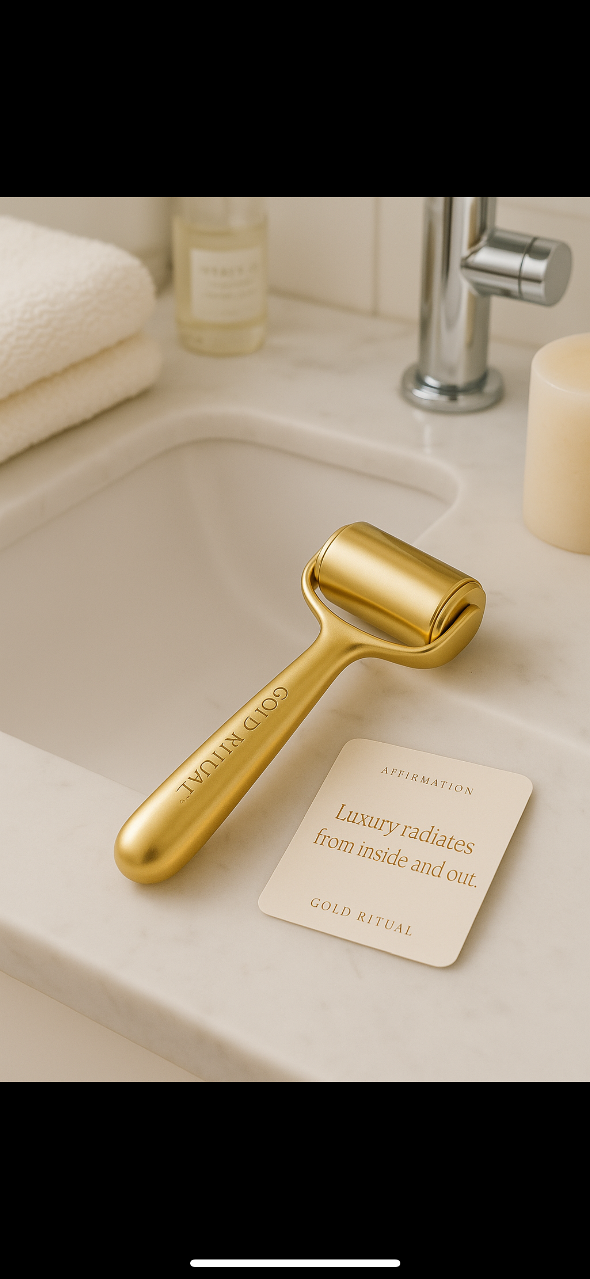 Gold Ritual Ice Face Roller